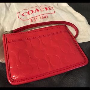 Coach Signature Wristlet/Wallet